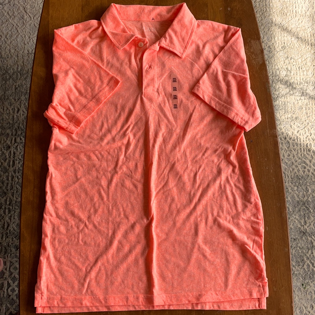 New The Children’s Place Polo, Size Xxl(16)